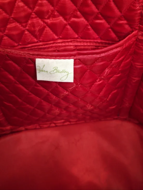 Vera Bradley Weekend Tote Large Quilted Paisley Tote Bag in Multicolor NWOT - Picture 6 of 6